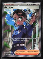 Amarys 132/131 Full Art Ultra Rare Holo Prismatic Evolutions
