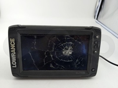 LOWRANCE ELITE 9 TI BOAT FISHFINDER CHARTPLOTTER SONAR SCREEN HEAD UNIT DISPLAY