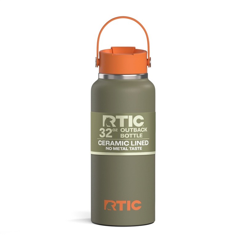 W/ Wide Mouth Flip Top Lid 32oz Leak Proof Adventure