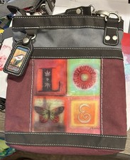 Sherpai Crossbody  Love  Bag, Adjustable/Remo...