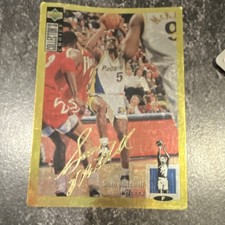 Upper Deck 1994-95 Collector's Choice Sam Mitchell Pacers Gold Signature #285
