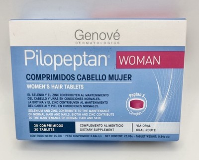 Genové Pilopeptan Woman 30 Caps Hair Growth Supplement for Woman Exp 11/2026