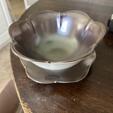 Casafina MERIDIAN Bronze B&B W/Relief ME910-BRZ & cereal bowl ME912-CBRZ