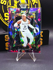 2025 Panini Select Arike Ogunbowale Concourse Pink Ice Prizm #4 Dallas Wings