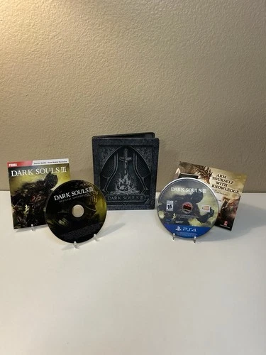 Dark Souls III steelbook Complete with soundtrack game & insert  PlayStation 4