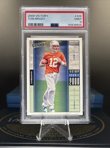 2000 Upper Deck Victory #326 Tom Brady RC PSA 9 Mint Rookie