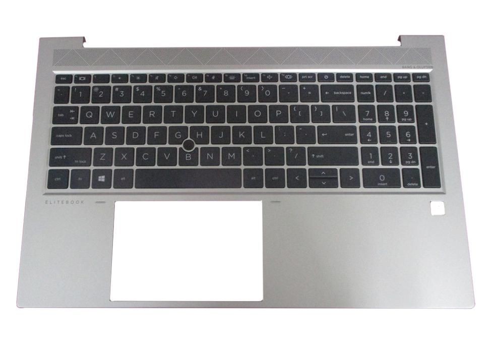 HP M21678-041 Notebook Keyboard – Integrated Cover + German Layout