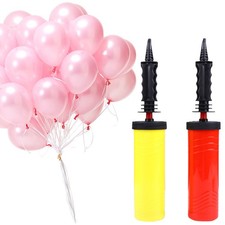  2 Pcs Portable Helium Tank for Balloons Blower Push Inflator