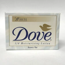 Vintage Dove 1/4 Moisturizing Lotion Beauty Bar Soap, 4.75oz | Sealed | NOS