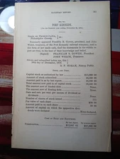 1870 Pennsylvania Train Report PORT KENNEDY RAILROAD ~ 1.2 mile Lime Quarry RR