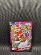 2025 Panini Prizm - Marquise Brown #287 Purple Ice Prizm /225