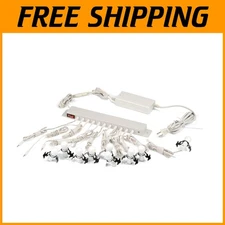 Compact Holiday Village Illumination