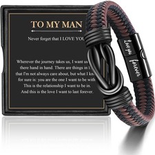 Birthday Gifts For Him Men Husband Boyfriend Christmas Love Bracelet Present