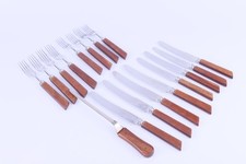 Vintage Cutlery Sets Stainless Steel 17 Pieces