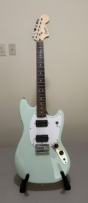 Squier Fender Bullet Mustang 6- String Electric Guitar - Green