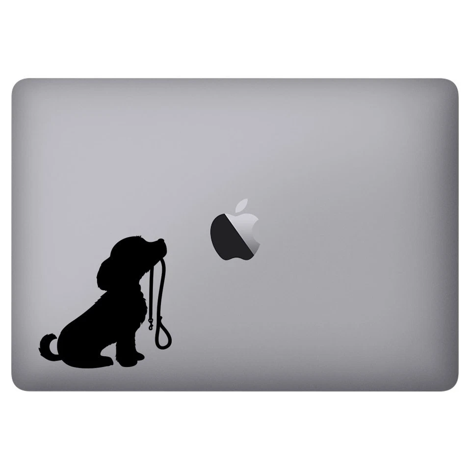 Calcomanía adhesiva de vinilo inteligente para perro de 5" X 5" para parachoques de coche camión puerta casa ventana pared Foto 3 de 4