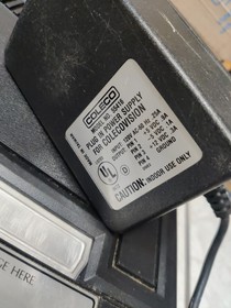 VINTAGE ColecoVision Console w/ 2 Controllers,Power Adapter,cords UNTESTED AS-IS