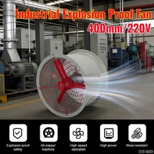 Explosion Proof Fan Blower Axial Fan Industrial Exhaust Fan Spray Booth Paint