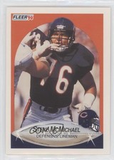 1990 Fleer Steve McMichael #296 HOF 0yr1