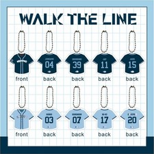 ENHYPEN WALD THE LINE Clothing style Acrylic Beaded Chain Keychain Bag Charm