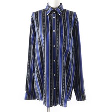 Balenciaga Rayon Logo Button Oversized Shirt - DUTY FREE to US and AUS
