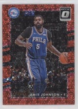 2017-18 Panini Donruss Optic Fast Break Red Prizm 32/85 Amir Johnson #115 8f4