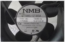 For NMB 4715MS-12T-B5A Aluminum Frame Cooling Fan AC115V 15.5/14.5W 120 120 38MM