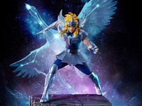 Saint Seiya Cygnus Hyoga 1/10 Statue Iron Studios