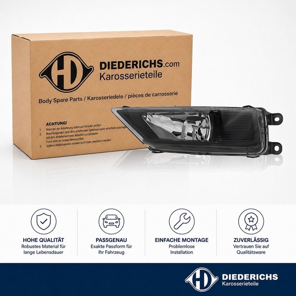 Nebelscheinwerfer Links Diederichs 2240889 FÜR VW Nebelleuchte Nebellicht-image