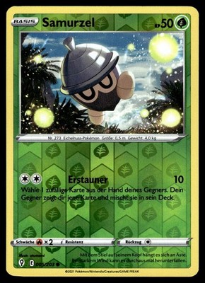 Samurzel 005/203 Common Evolving Skies Pokemon NM Deutsch