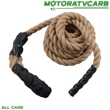 ALL-CARB Rock Climbing Rope Gym Rope for Fitness and Strength Training 1.5" 25'