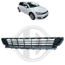 Lüftungsgitter mitte Stoßstange für VW Golf 7 VII 5G 2012-2017 Grill Diederichs