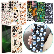 For Samsung Galaxy S26 A36 A16 5G Ins Style Cartoon Personalized Case Soft Cover
