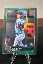 2022 Topps Chrome Ben Baller #48 Joe Ryan RC /99 Green