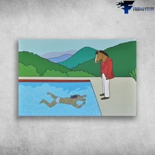 Bojack Horseman David Hockney He Watches He�s Swimming