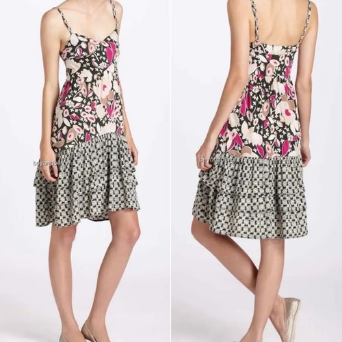 Anthropologie x Lilka Mixed Rivulet Chemise women's small
