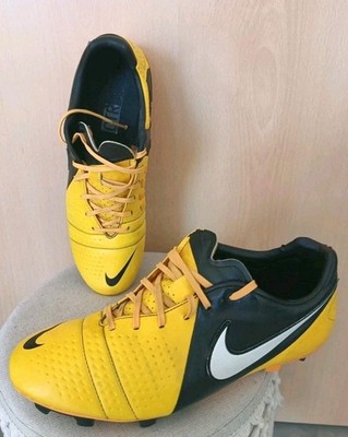 NIKE CTR360 Libretto III FG Fußballschuhe Gelb schwarz Gr. 45,5 Herren Outdoor