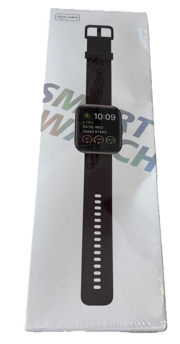 VeryFit ID208 Plus Pink Smart Watch with Built-in Alexa Waterproof