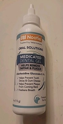 Medicated Dental Gel for Dogs, Dog Breath Freshener, Cleans Teeth for Dogs - ...
