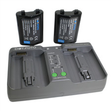 2x EN-EL18D Battery & Dual Charger for Nikon D4 D4s D5 D6 Z9 MB-D17 MB-D18
