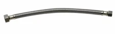 12-In. Faucet Connector,Braided Stainless Steel,3/8 Compressionx1/2-In. FIP - B1