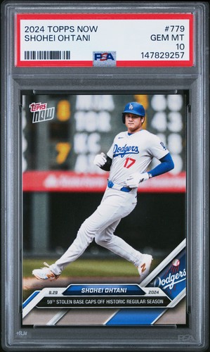 2024 TOPPS NOW #779 SHOHEI OHTANI PSA 10