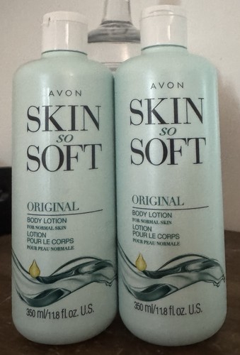 2er Set Avon Skin So Soft Soft Original Körperlotionen je 350 Neu
