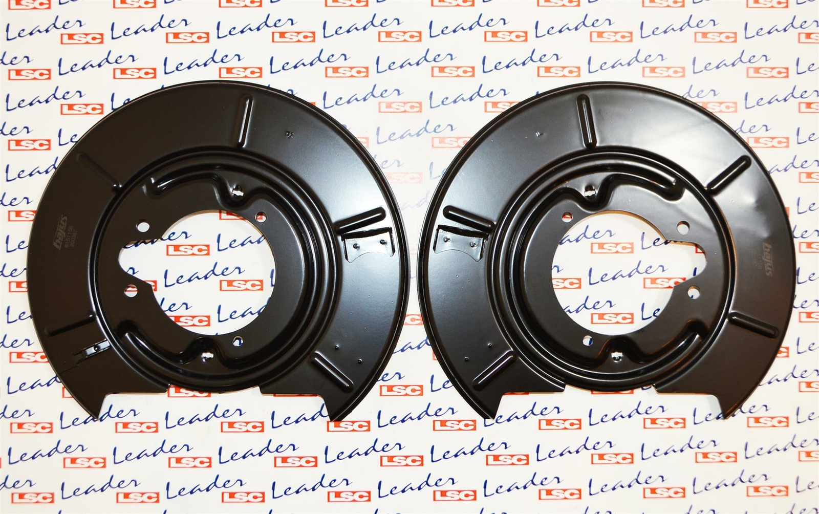 34211162061 PAIR Rear Brake Dust Shields / Splash Guards BMW E30