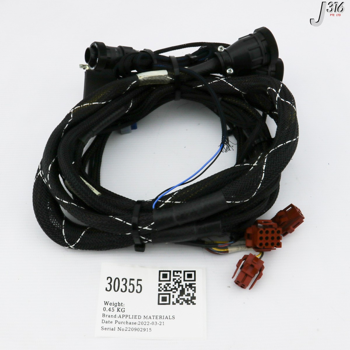 30355 APPLIED MATERIALS HARNESS, ETCH, LENGTH: 1.8M 0140-09065 | eBay 30355 APPLIED MATERIALS HARNESS, ETCH, LENGTH: 1.8M 0140-09065 | eBay