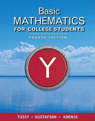 Basic Mathematics for College Students (Available Titles CourseMate) - GOOD