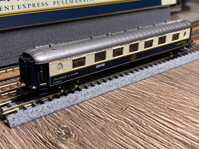 KATO 5152-9 Orient Express Passenger Car Pullman 4158 beleuchtete Tischlampen