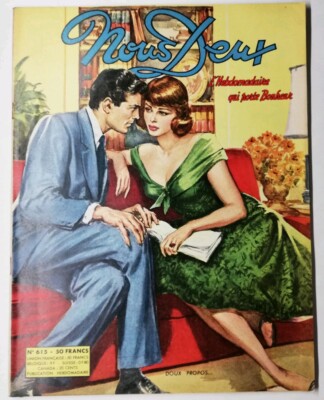 #211 Wochenzeitschrift Nous Deux Doux Propos N 615 von 1959