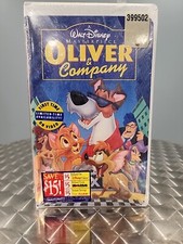 Walt Disney's Masterpiece OLIVER COMPANY, 7897, VHS Sealed NIB