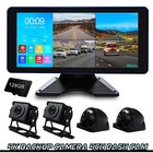4K RV Backup Camera System 10.36" Monitor for Van Rear Side View DVR Recording